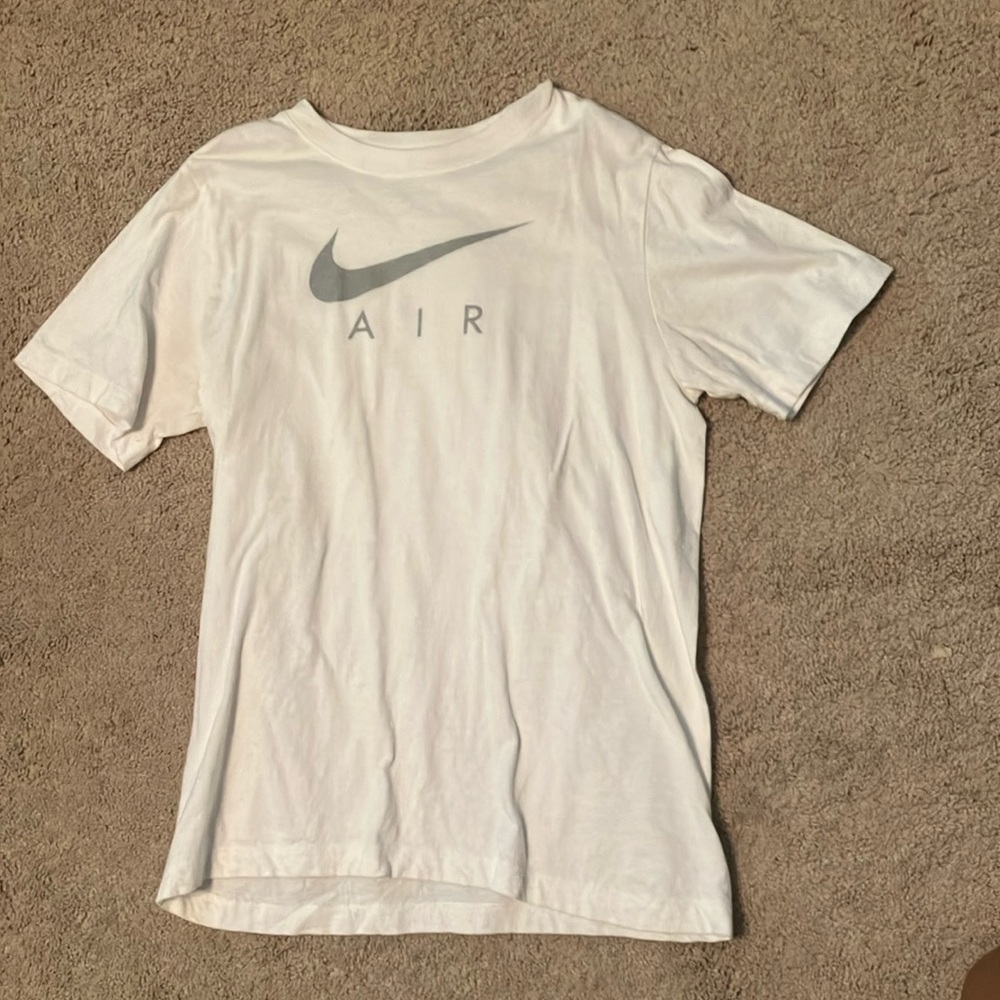White Nike air shirt